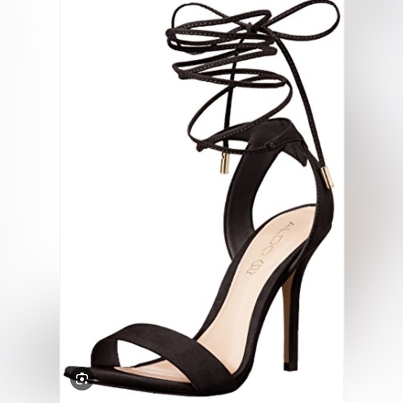 Black - lace up heels from Aldo - Picture 1 of 6